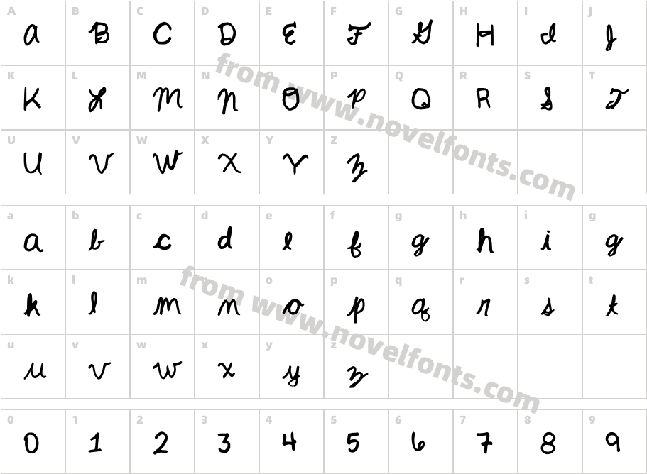 1_A5P9GF3VJ6ZF2T9Character Map