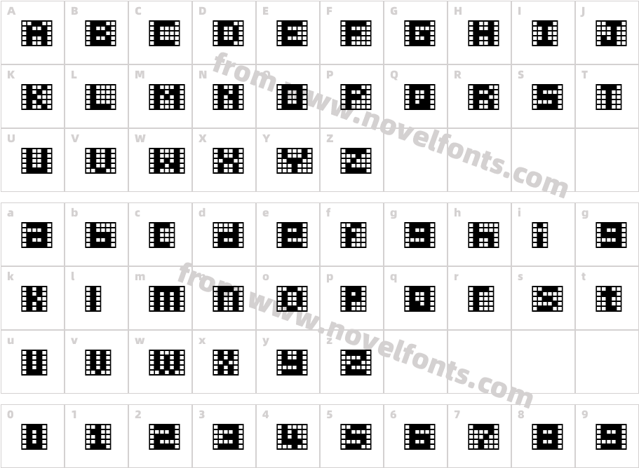 Pica Hole - MRTCharacter Map