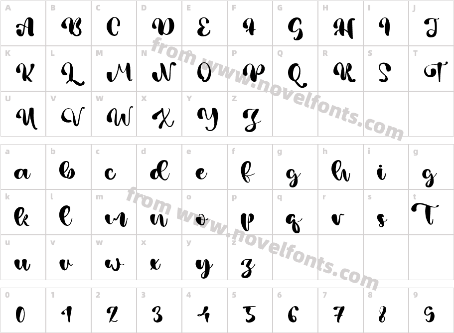 PierreCharacter Map