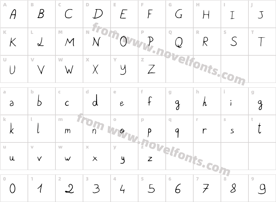 Pigeon_scribbleCharacter Map