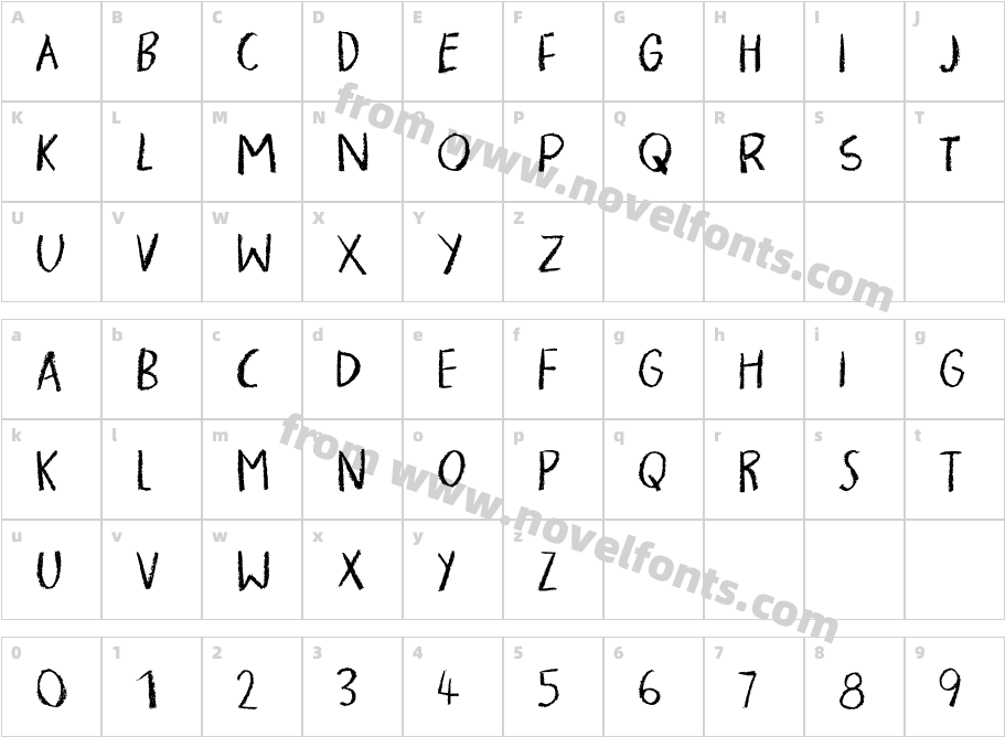 PigmentDEMOCharacter Map