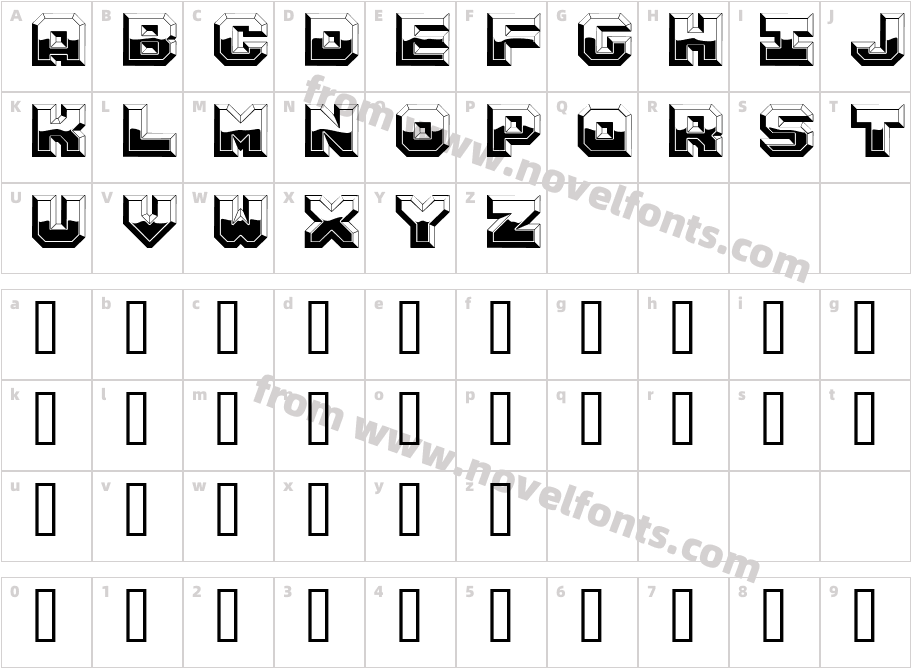 ArgentumShineCharacter Map