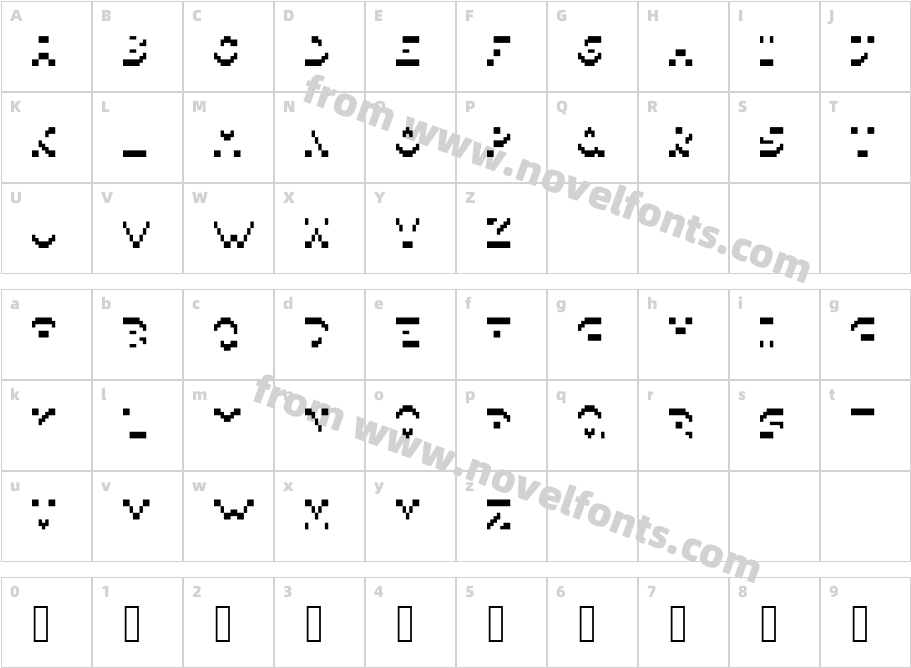 PixIllegibleCharacter Map