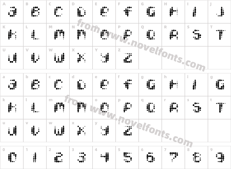 PixcelCharacter Map