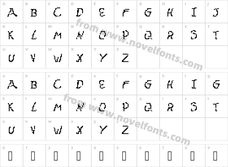 PixelhaizCharacter Map