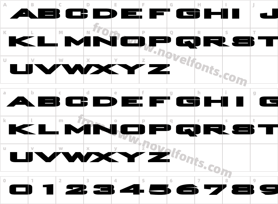 Plain O MaticCharacter Map