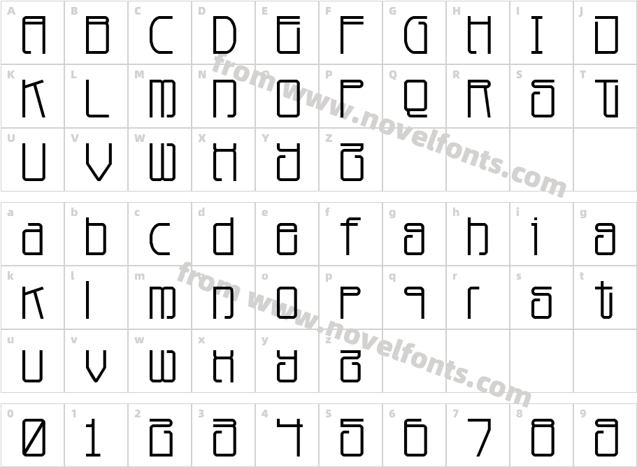 Planet DustCharacter Map