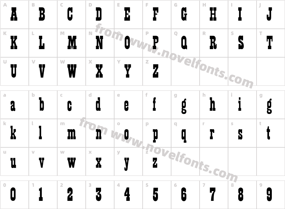 PlaybillICGCharacter Map