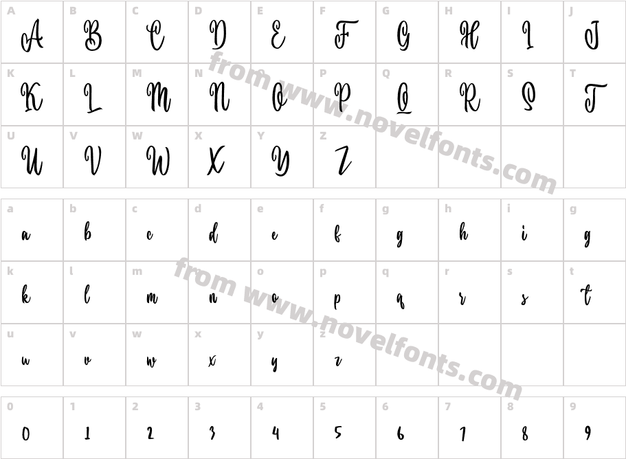 PlettyBookCharacter Map