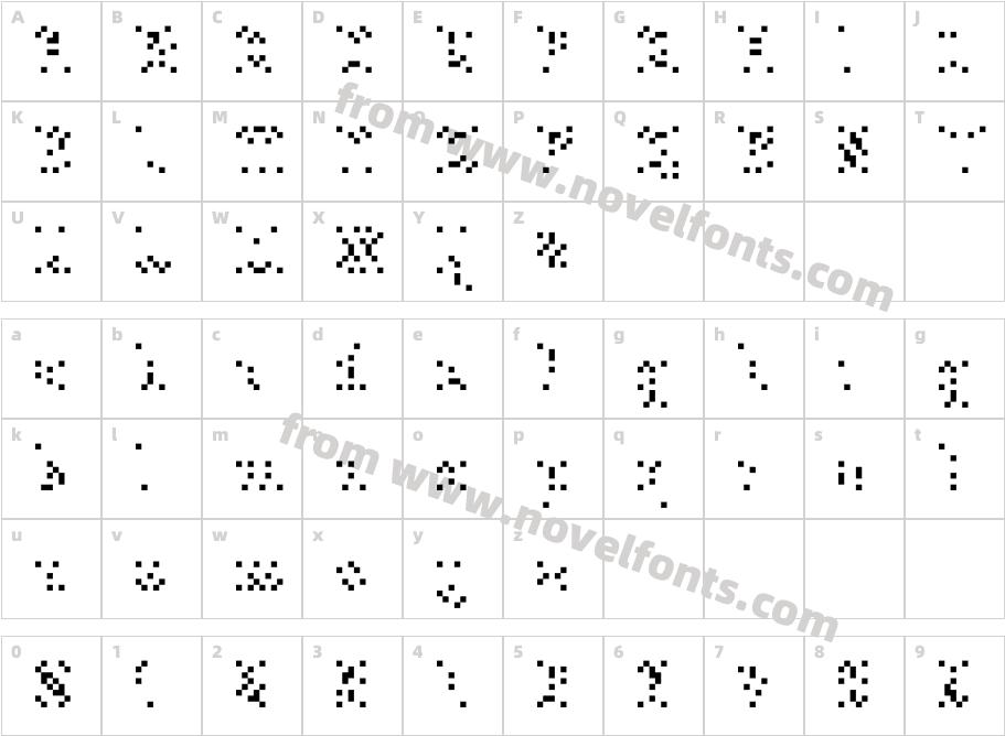 PlopDumpAliasCharacter Map