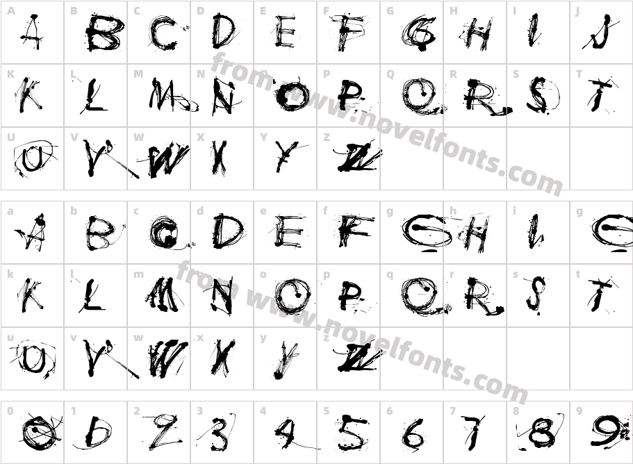 PollaCharacter Map