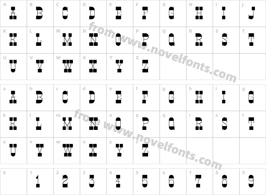 PonsonbyNFCharacter Map