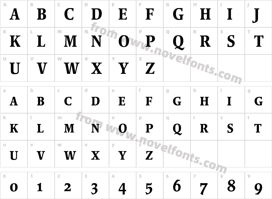 Poppl-Pontifex Expert BQCharacter Map