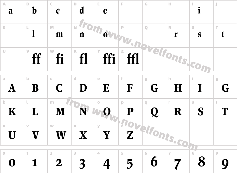 PopplPontifexBE-MediumCnExpCharacter Map