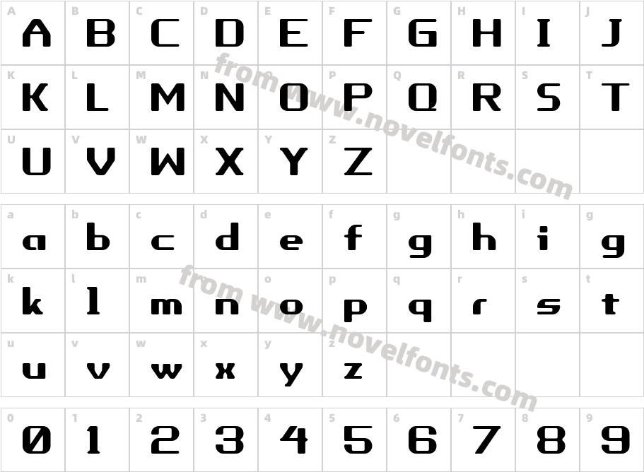 PorhythmCharacter Map