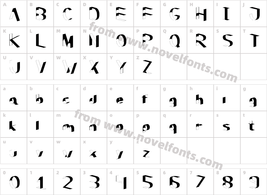 Poser RegularCharacter Map