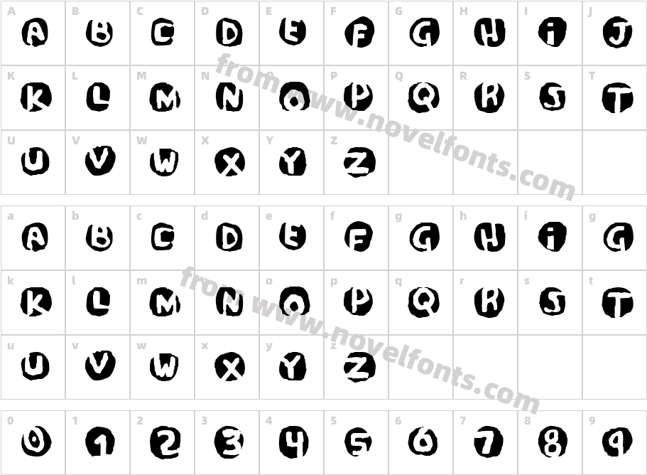 Potassium ScandalCharacter Map