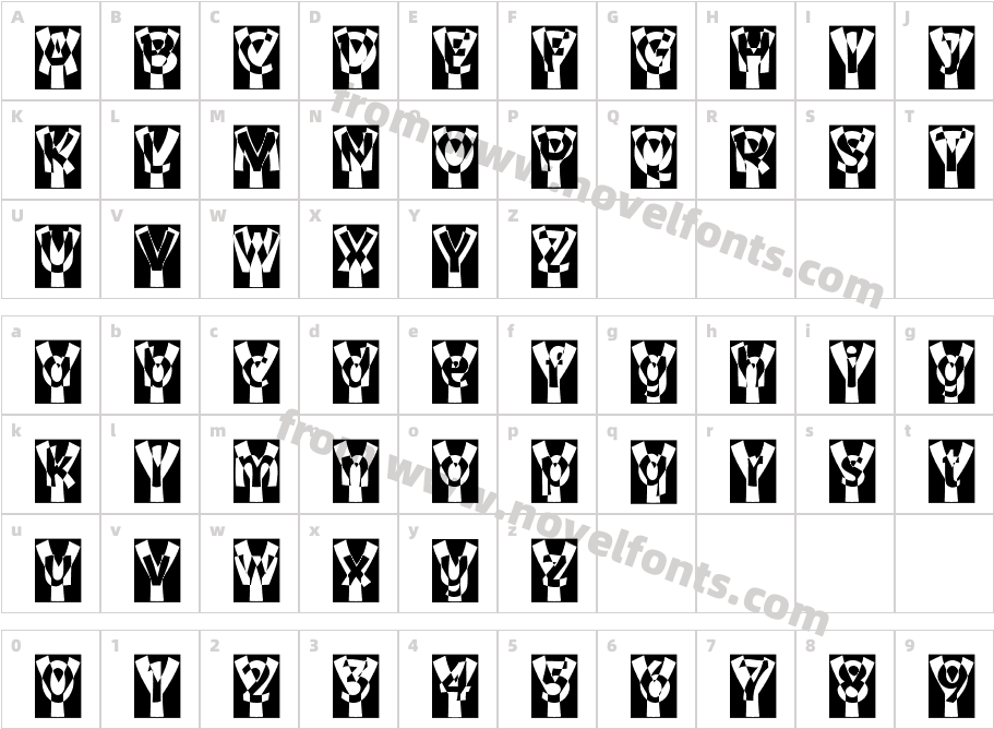 1_B3SPS67CEKHRN83Character Map