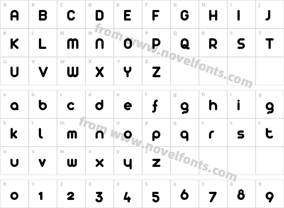 Arista 2.0Character Map