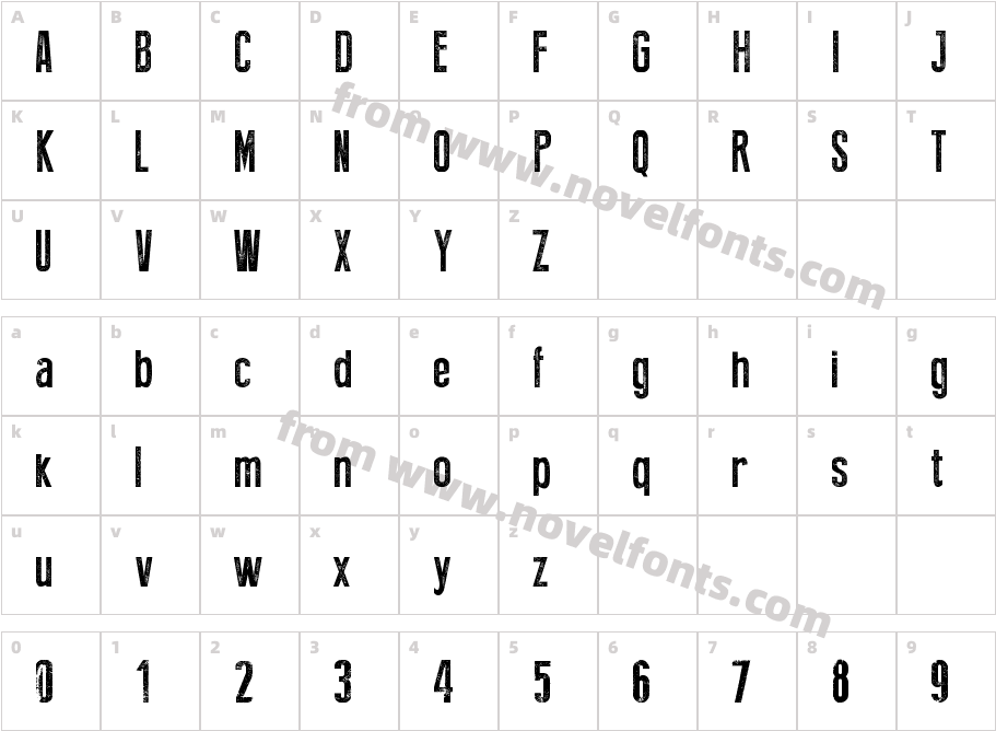 Press StyleCharacter Map