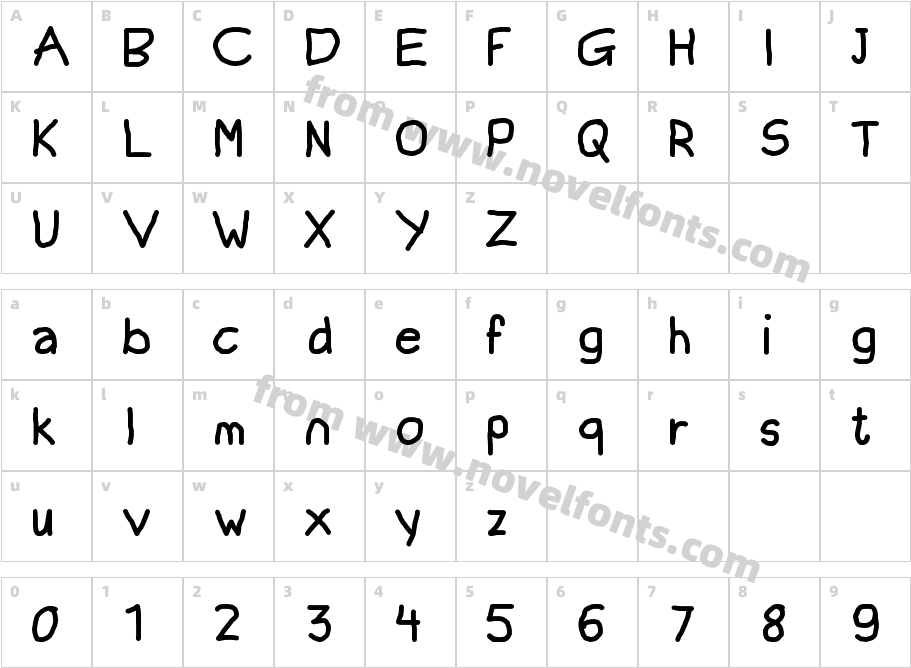 ProgandaeCharacter Map