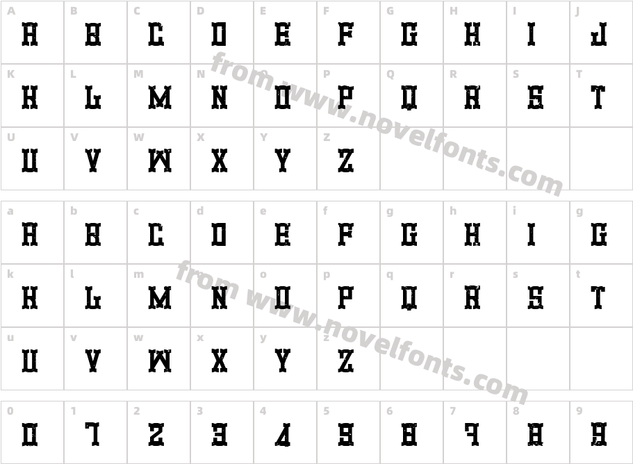 Promotion BlodCharacter Map