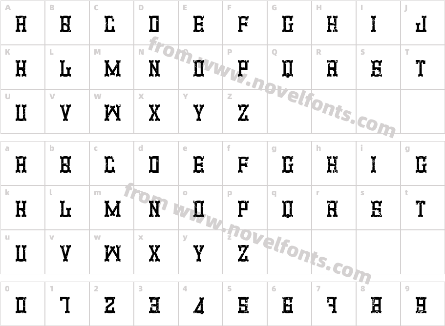 PromotionCharacter Map