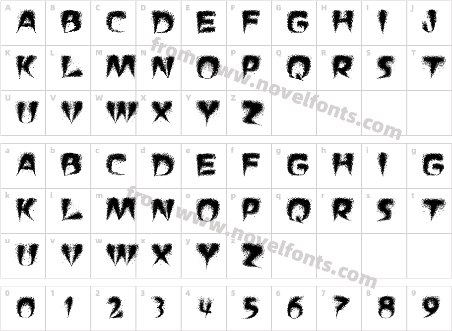 Pucha Smoke Telegraph3Character Map