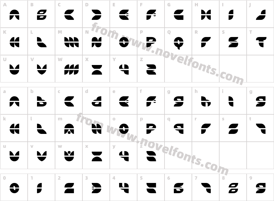 Puff Angel LaserCharacter Map