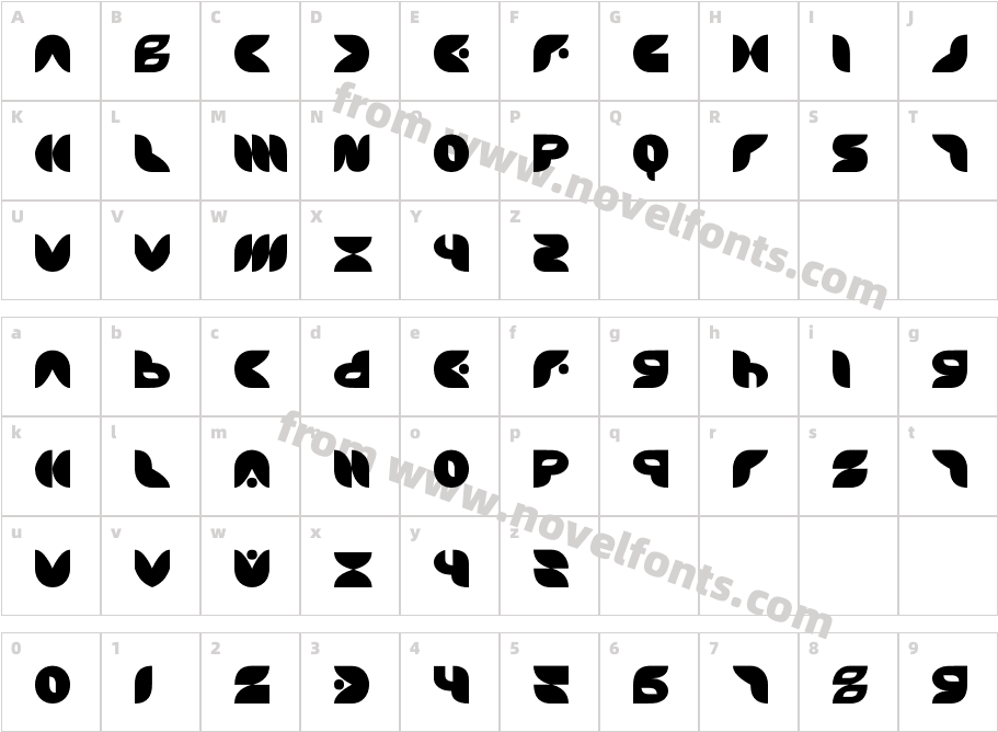 Puff AngelCharacter Map