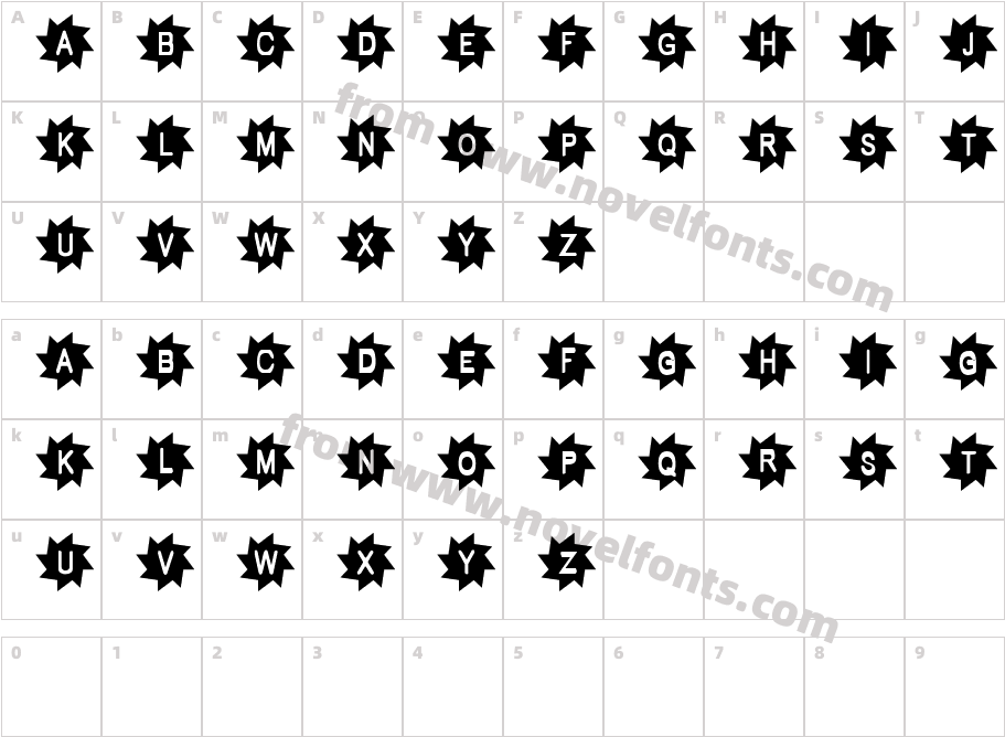 PukisakaCharacter Map