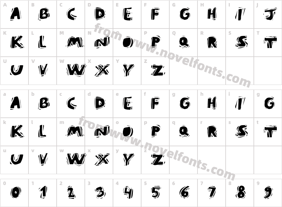 PuraVidaCharacter Map