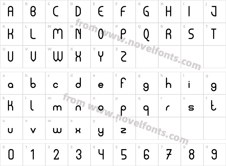 PycuafCharacter Map