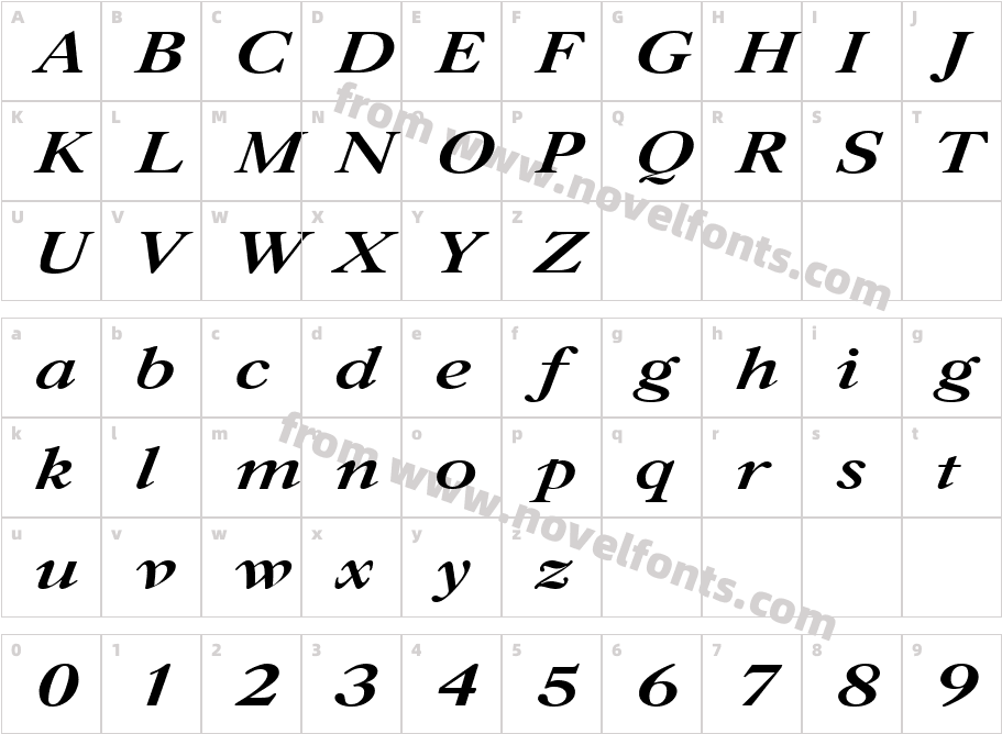 1_BW36PYAUDWPJET9Character Map