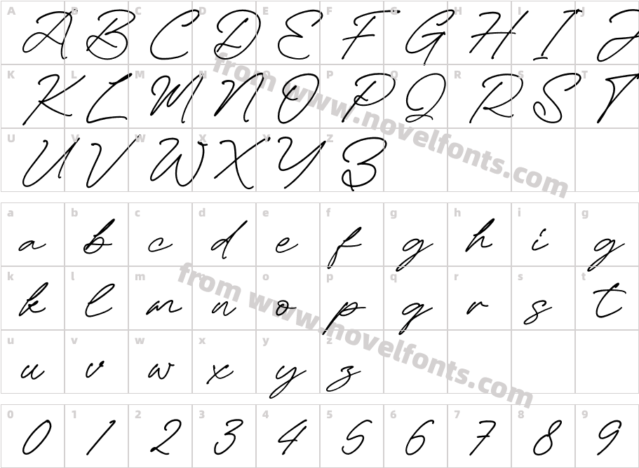 QallensenCharacter Map