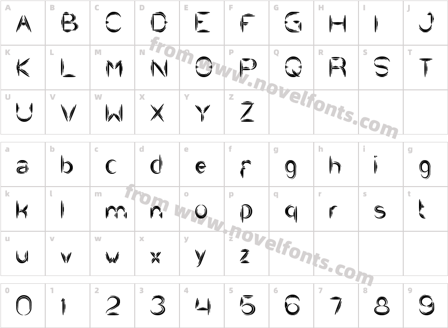 Quantum LeapCharacter Map