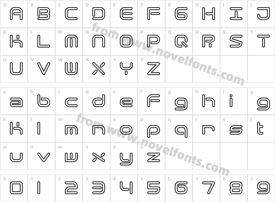 Quantum Round Hollow BRKCharacter Map