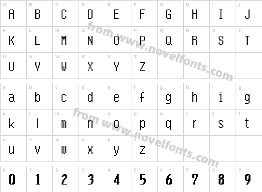 QuarlowCharacter Map