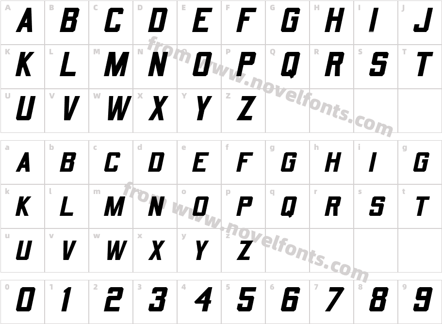 QuarterbackObliqueSWFTECharacter Map