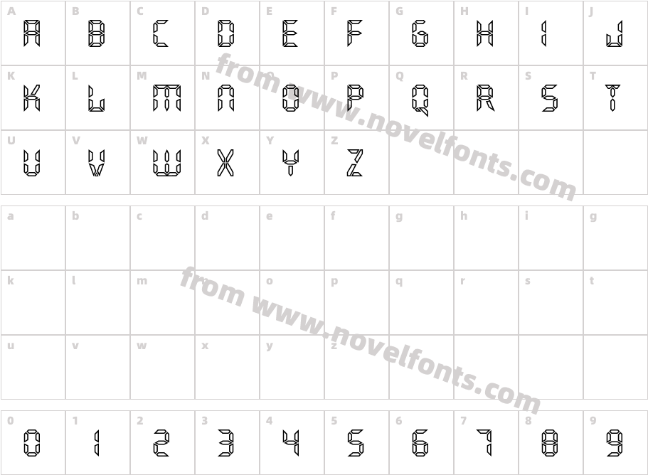 Quartz-BlackCharacter Map