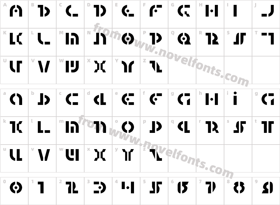 Questlok LightCharacter Map