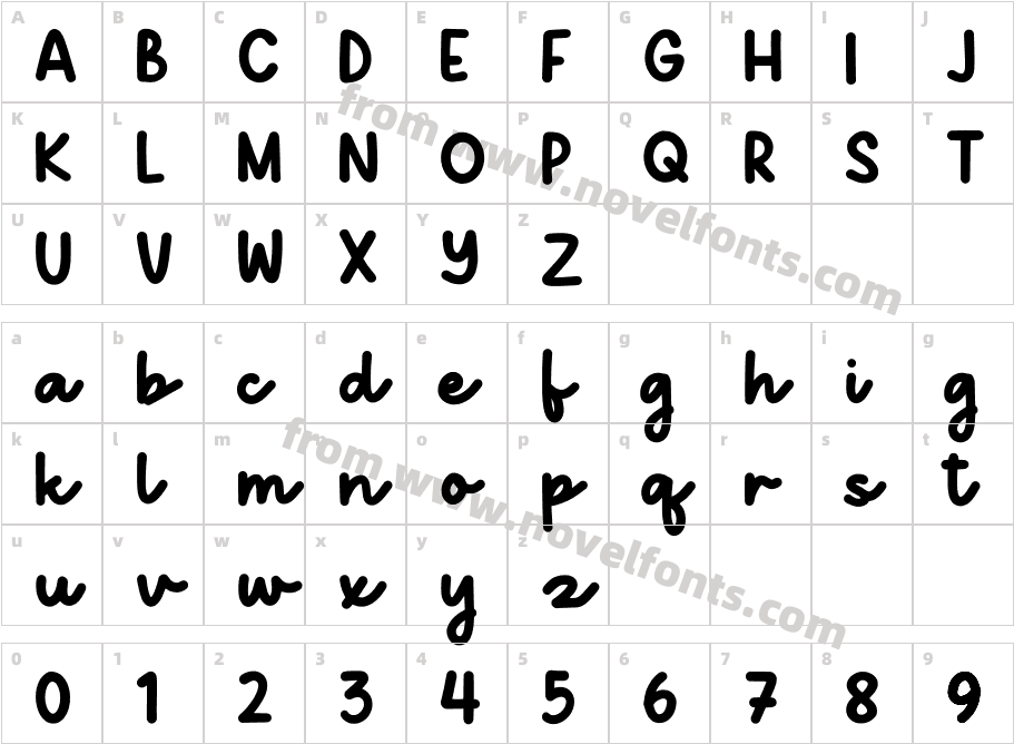 Quichflour DemoCharacter Map