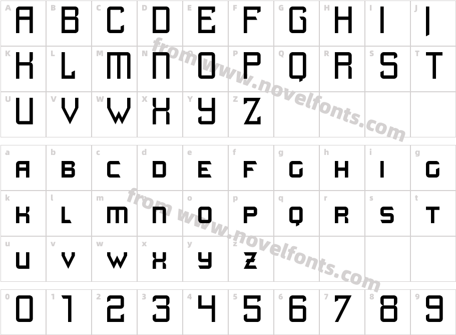 Quick JunkyCharacter Map