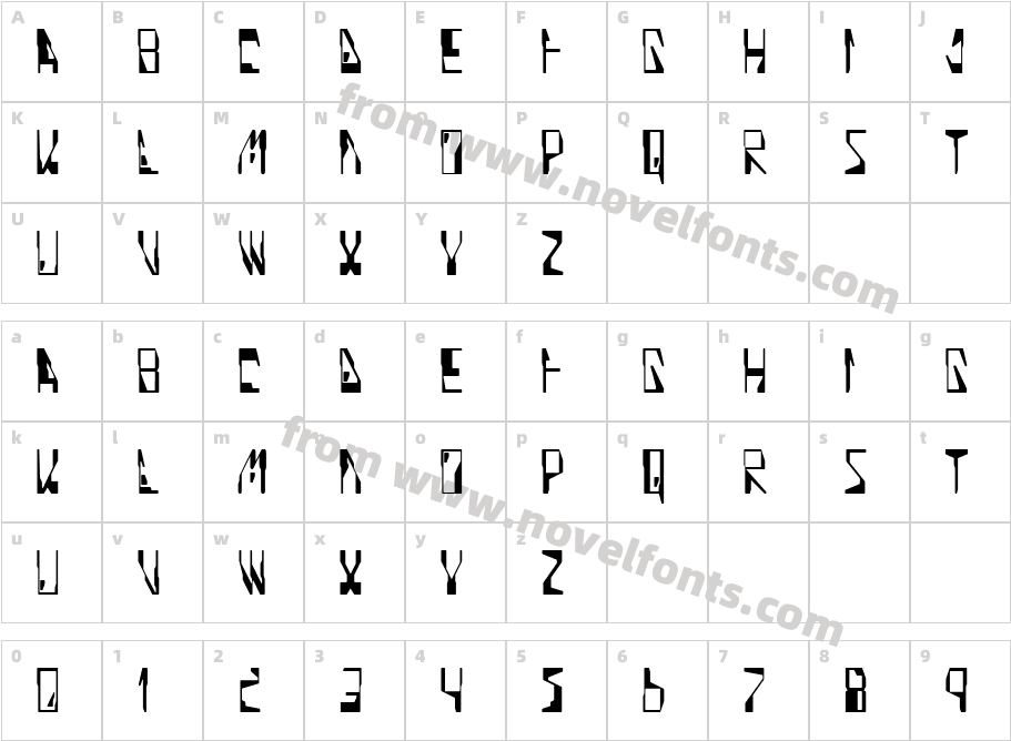 QuinolineCharacter Map