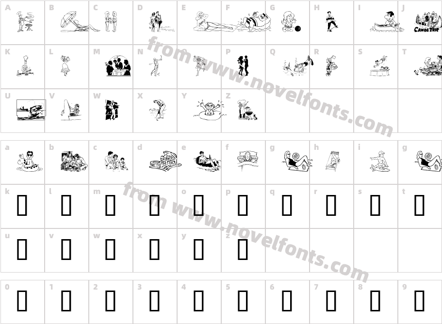 R and RCharacter Map