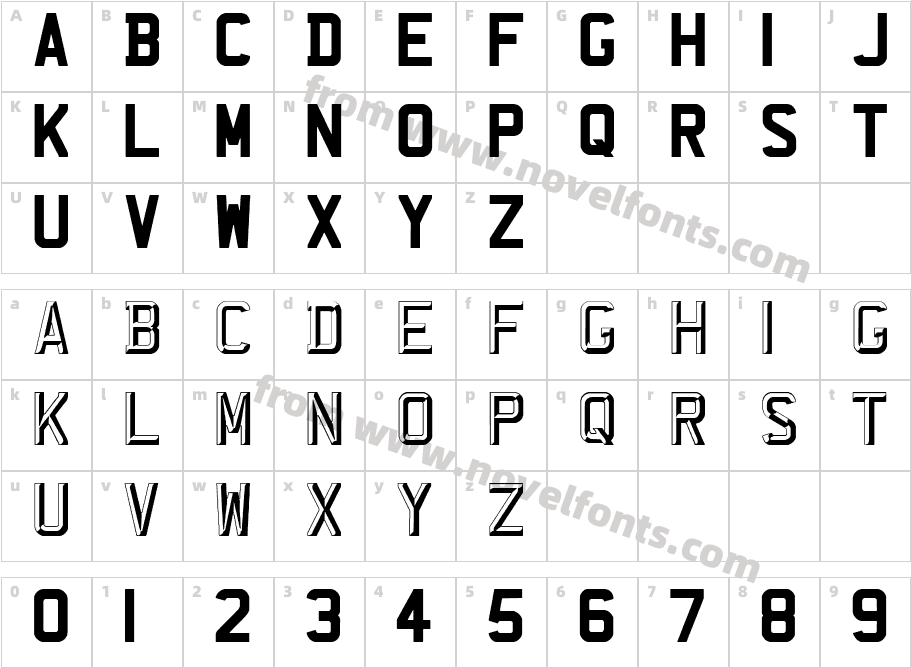 REGISTRATION PLATE UKCharacter Map