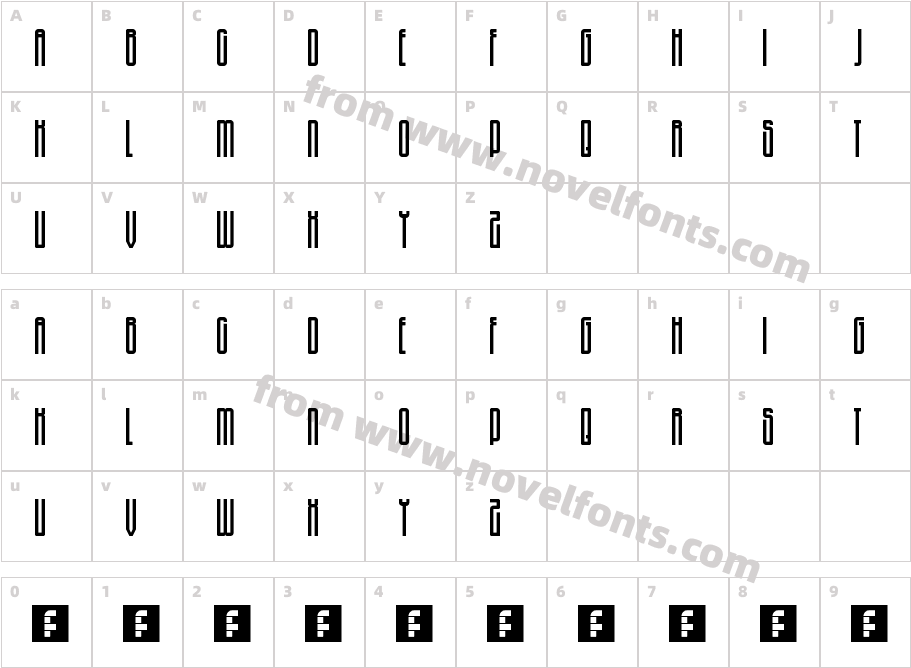 REVOCharacter Map