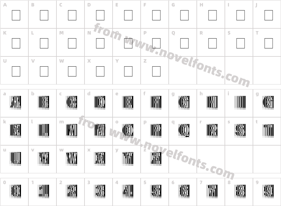 Arrgh!Character Map