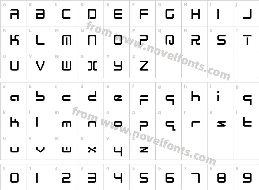 Radio SpaceCharacter Map