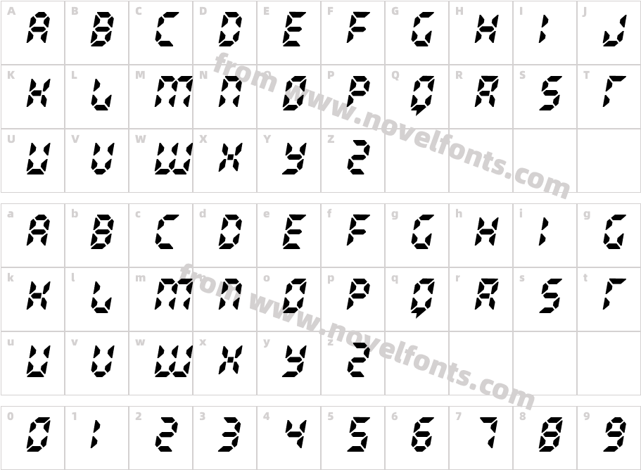 RadiolandCharacter Map